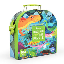 Load image into Gallery viewer, Children Dinosaur Puzzle- Gift Box 104pcs