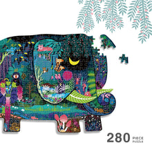 Load image into Gallery viewer, Animal Shaped Puzzle - Dream Elephant (280pcs)
