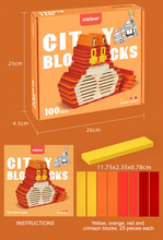 Load image into Gallery viewer, Creative Tower City Blocks - 100 Pcs
