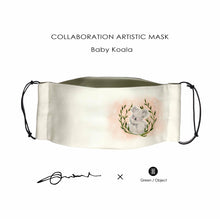 Load image into Gallery viewer, Artistic Face Mask - Baby Koala