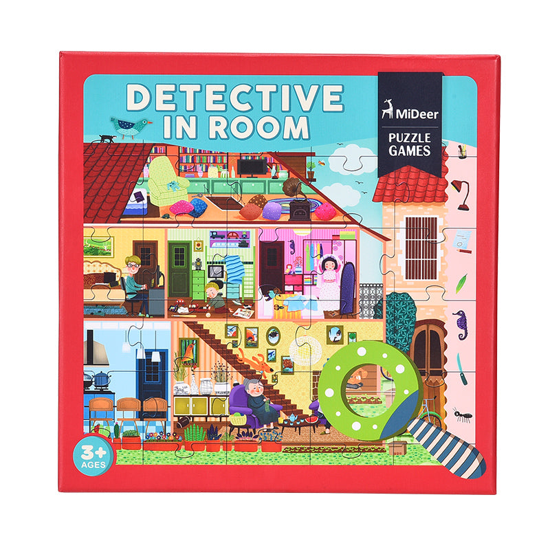 Puzzle - Detective In Room (42 pcs)