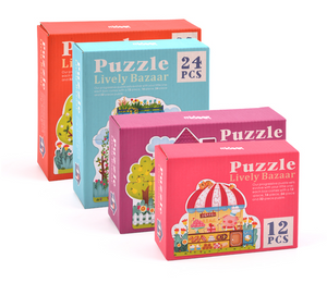 4 In 1 Beginner Puzzle - Fairy Tale Town