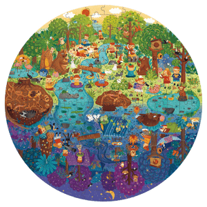 A Day In The Forest - 150 pcs Puzzle