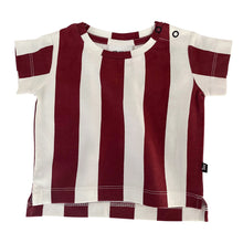 Load image into Gallery viewer, Raw Edge  Stripe Tee