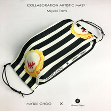 Load image into Gallery viewer, Artistic Face Mask - Miyuki Tarts