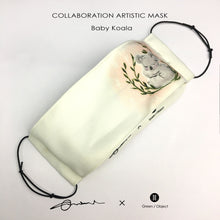 Load image into Gallery viewer, Artistic Face Mask - Baby Koala