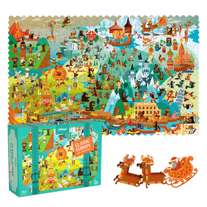 Travel The World Puzzle - 180 pcs